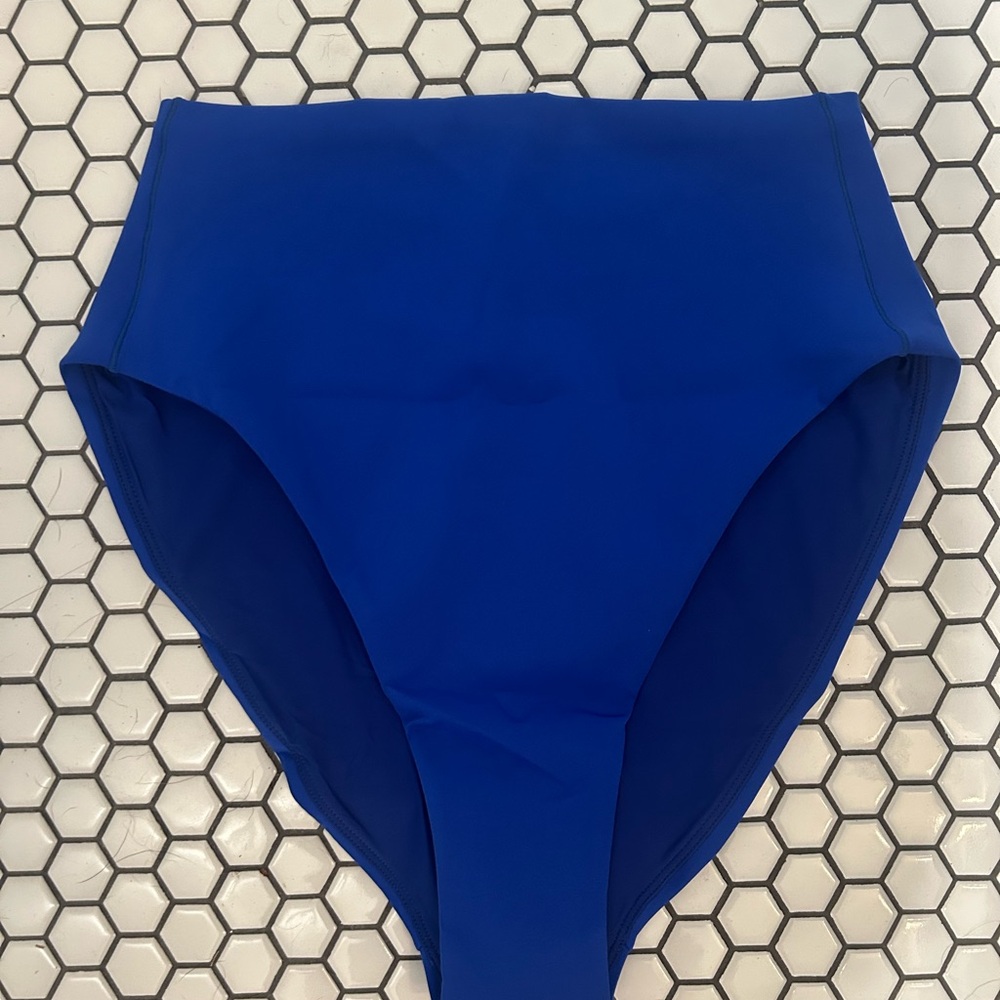 Left On Friday Hi Hi Blue Bikini Bottom